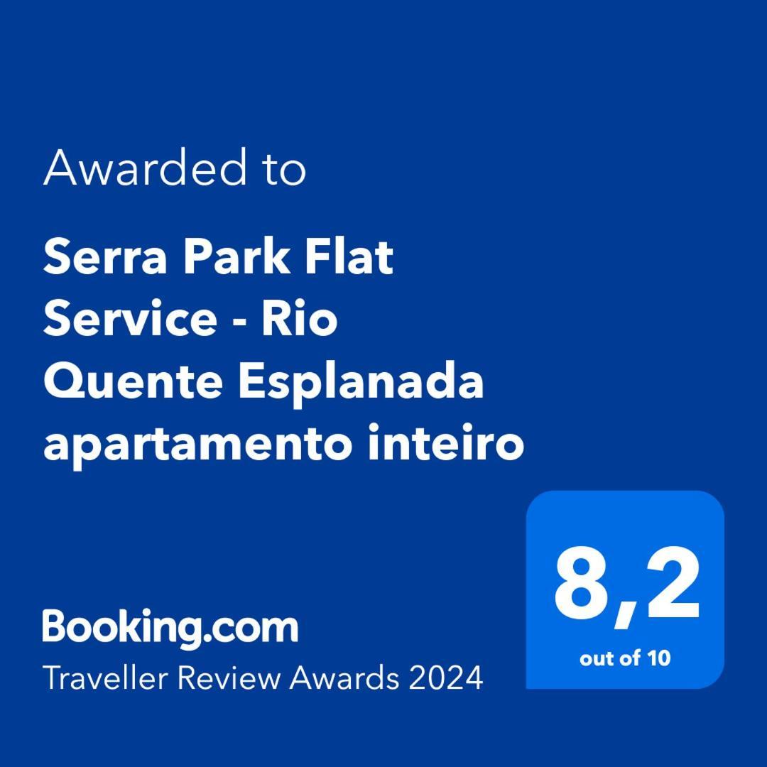 Serra Park Flat Service - Rio Quente Esplanada Apartamento Inteiro Roupas De Cama A Parte Daire Dış mekan fotoğraf